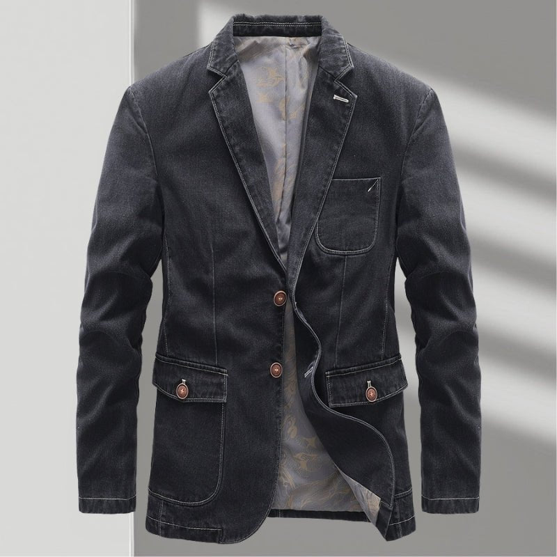 Blazer de algodão chique