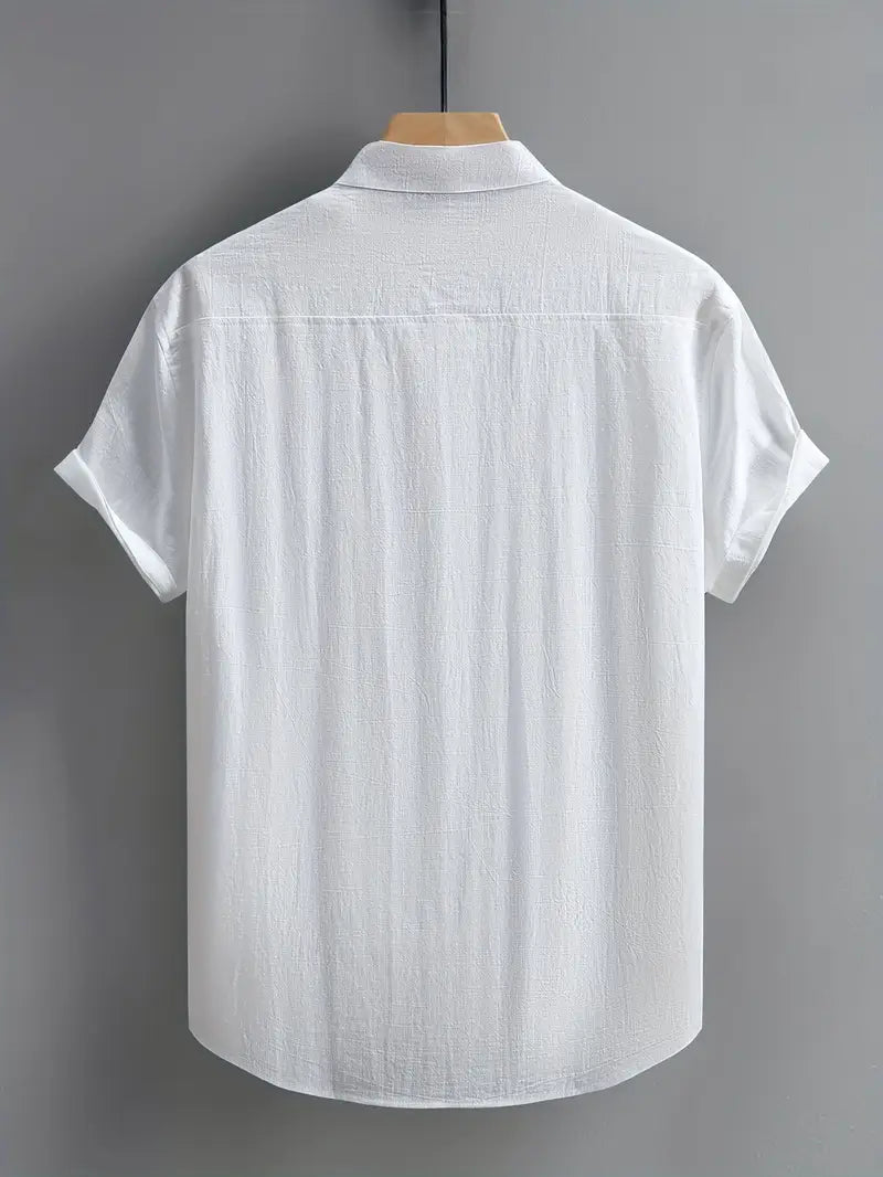 Camisa casual de manga curta
