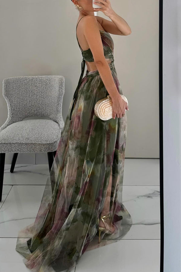 Vestido comprido elegante