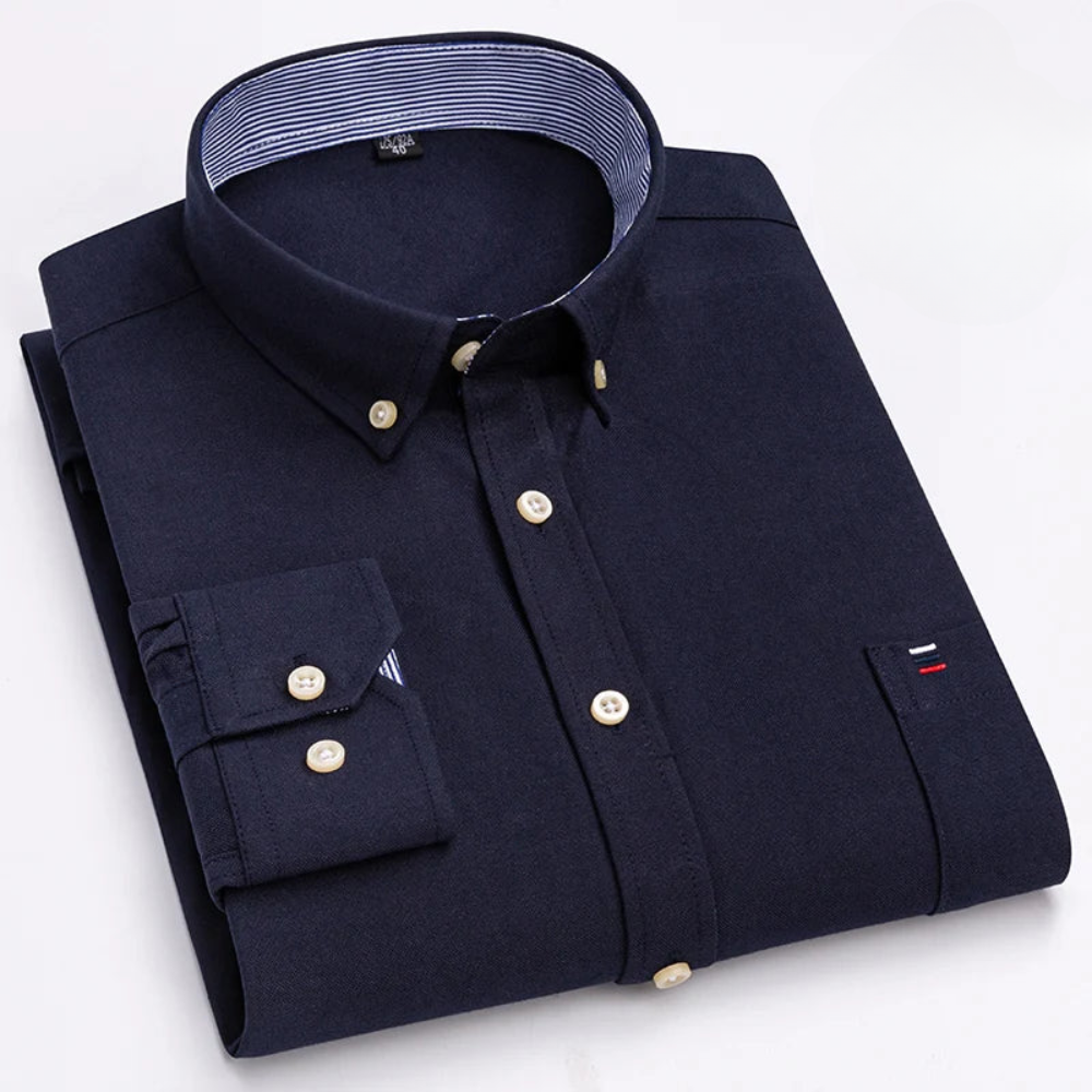 Camisa casual de algodão