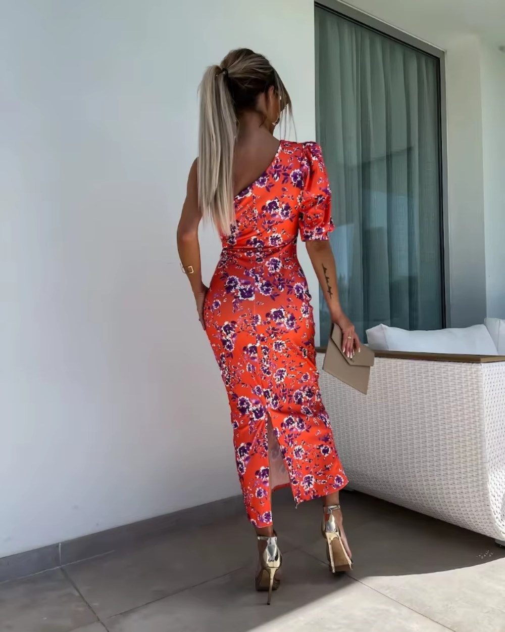 Vestido de festa elegante