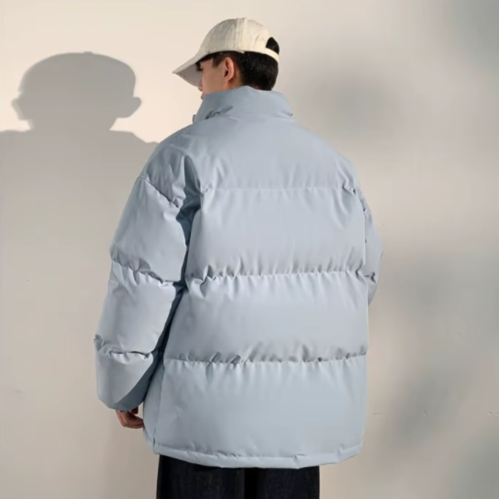 Casaco de parkas à prova de vento