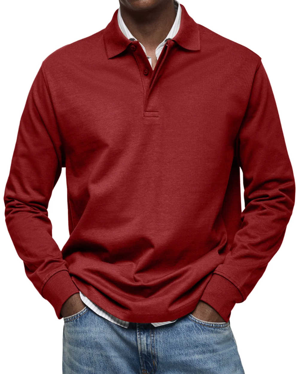 Camisola pólo casual