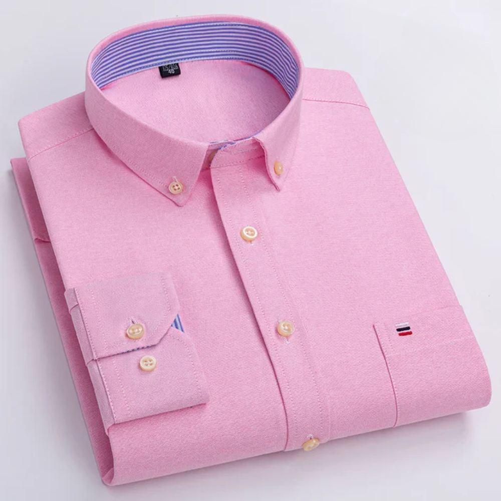Camisa casual de algodão