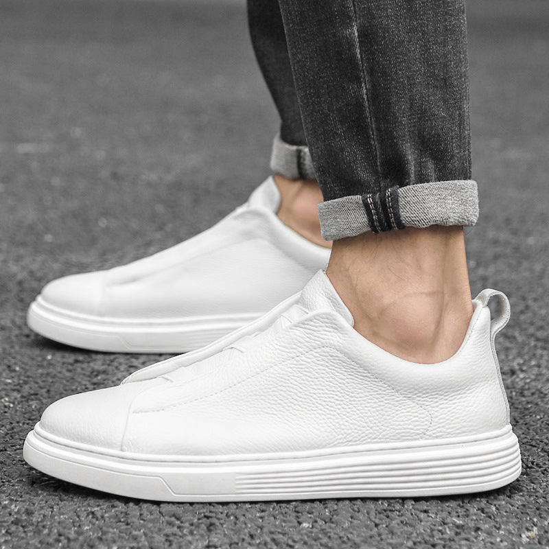 Sapatos de couro elegantes