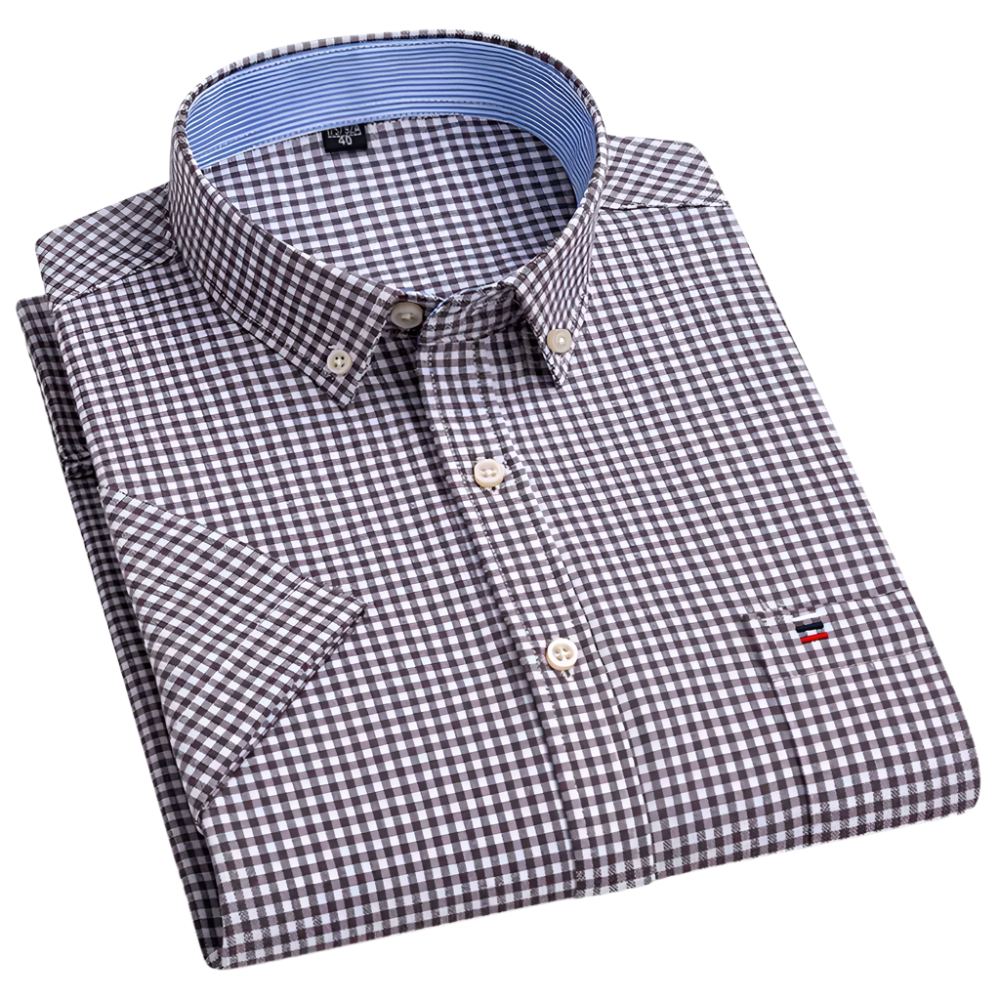 Camisa de algodão chique