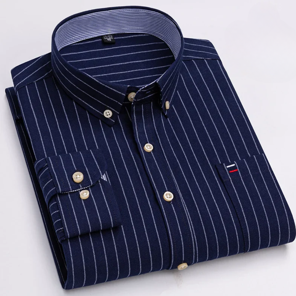 Camisa casual de algodão