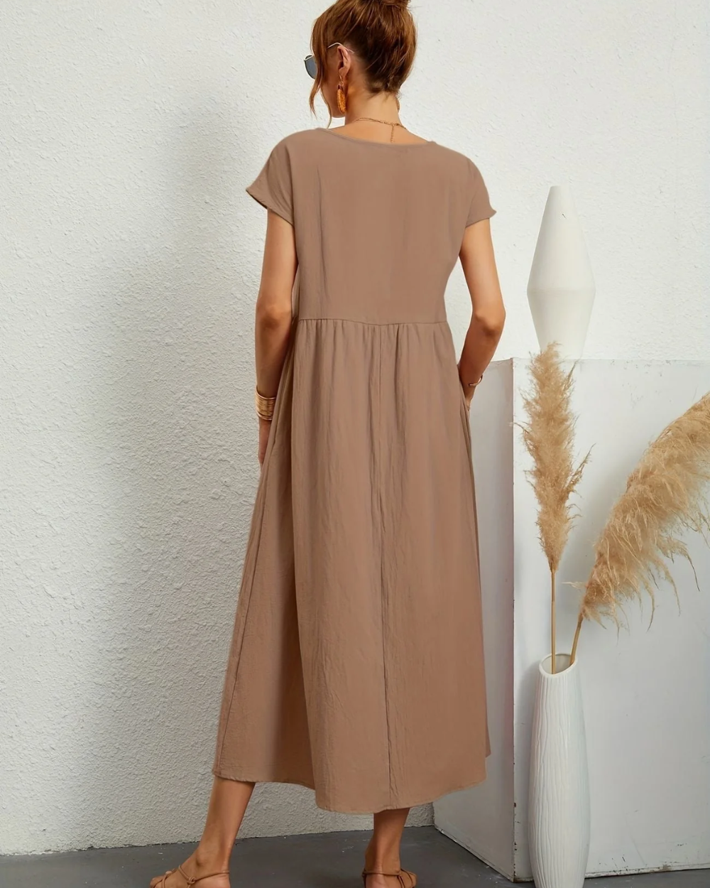 Vestido de mulher elegante