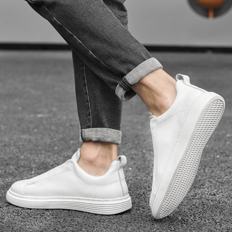 Sapatos de couro elegantes