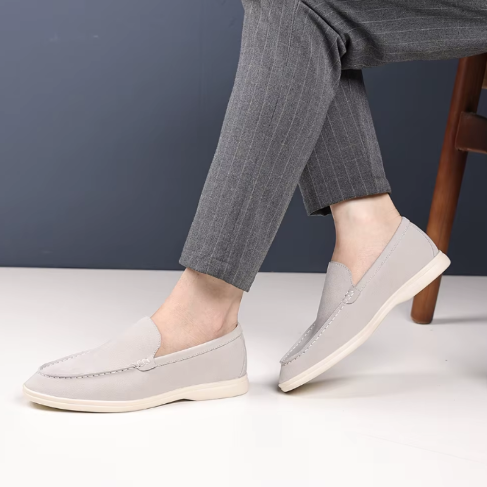 Mocassins de camurça de luxo