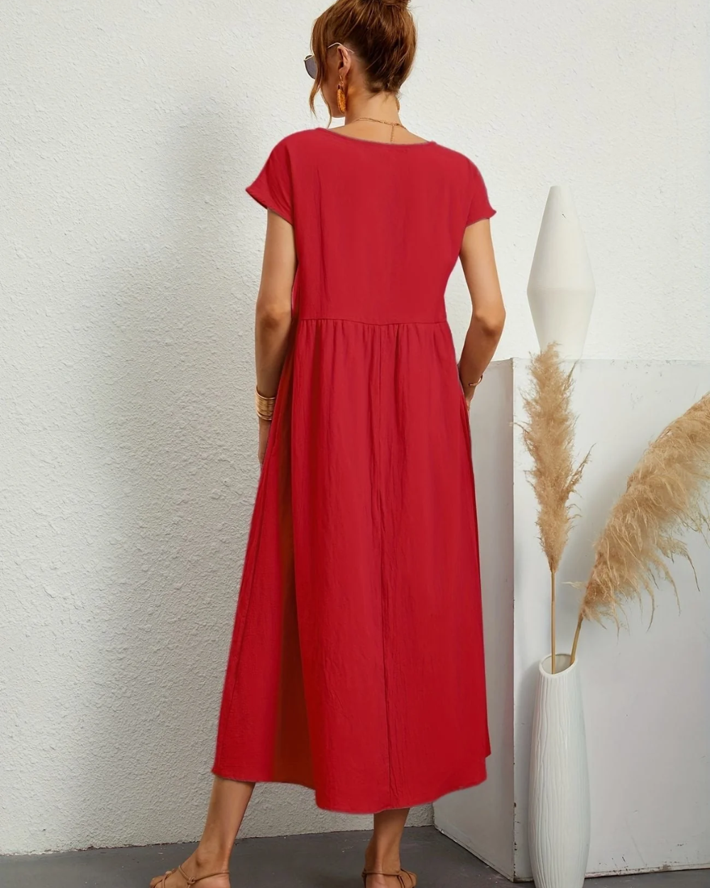 Vestido de mulher elegante