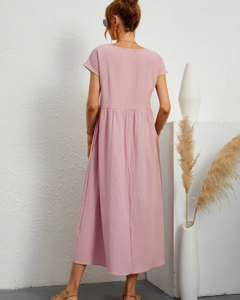 Vestido de mulher elegante