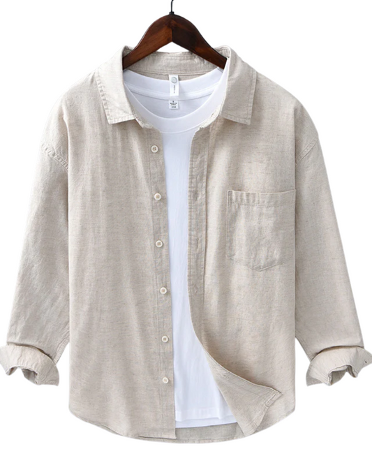 Camisa de linho Doha