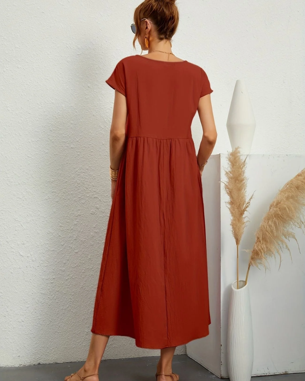 Vestido de mulher elegante