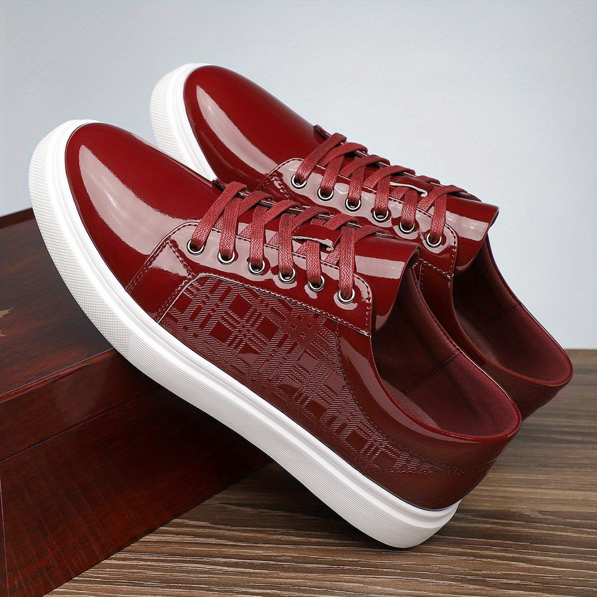 Sapatos de couro elegantes