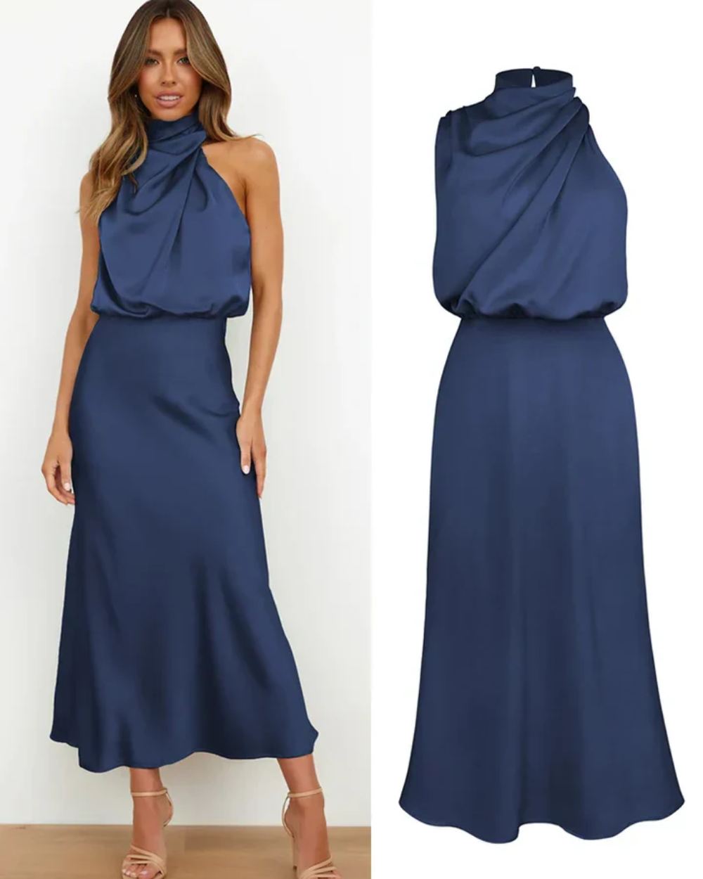 Vestido de cocktail elegante Saint - Tropez