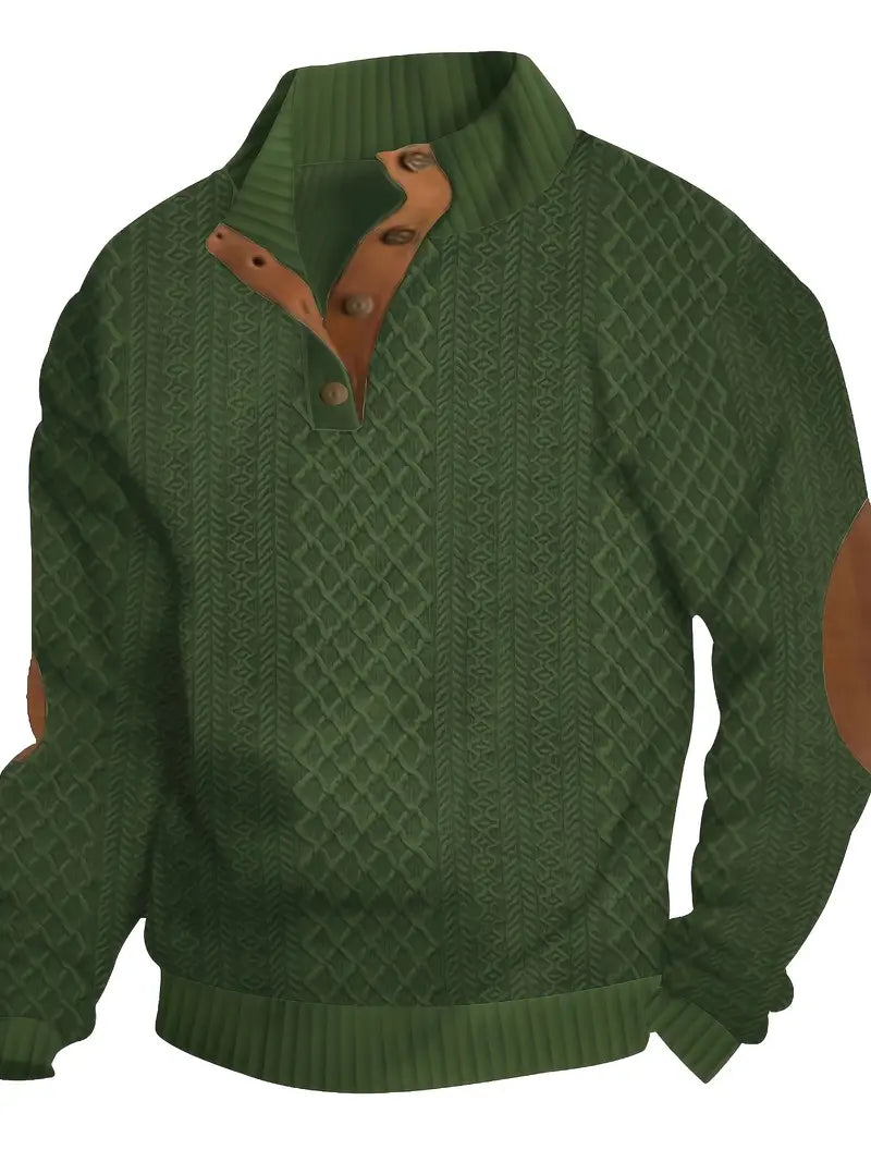 Camisola elegante com botões