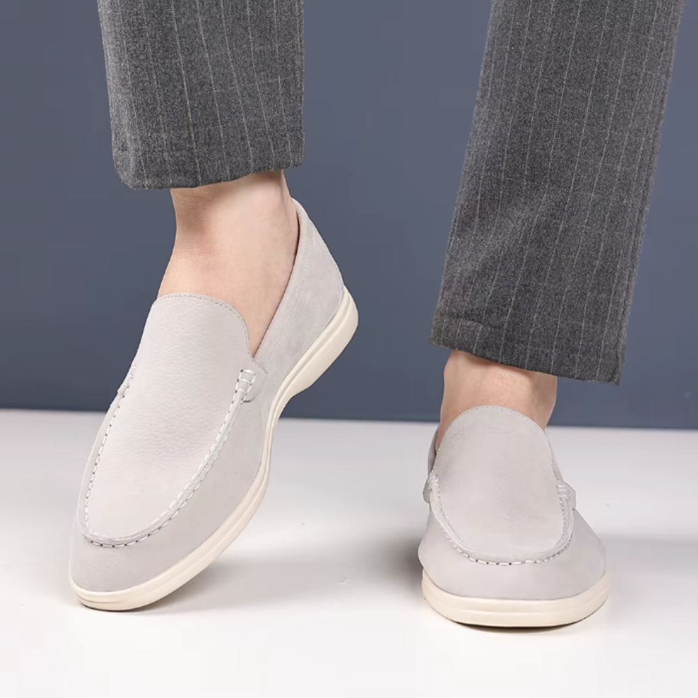 Mocassins de camurça de luxo