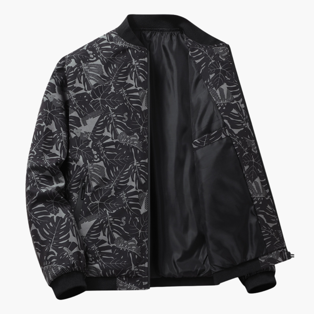 Casaco Bomber Masculino Elegante