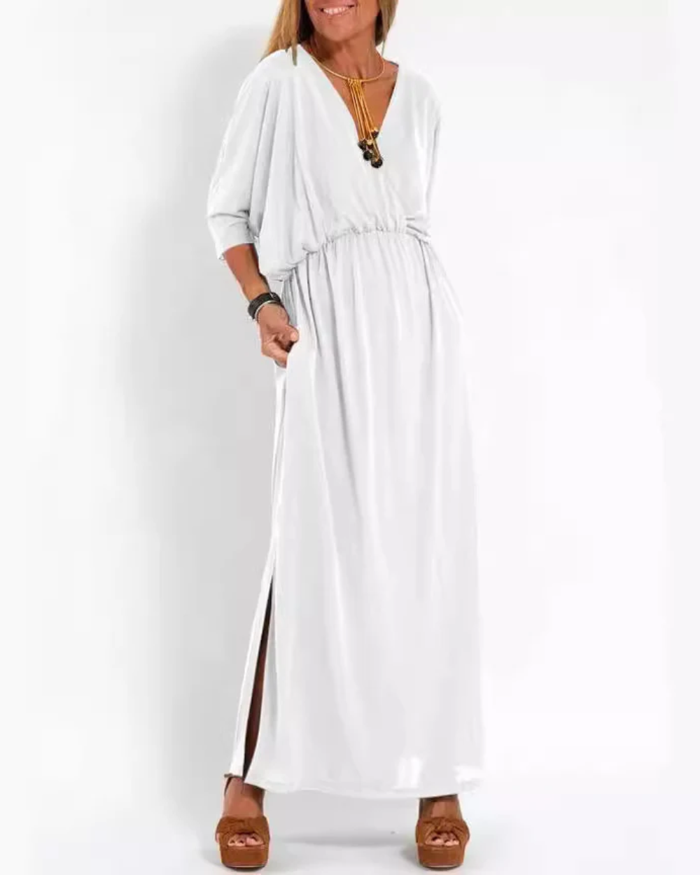 Vestido de primavera elegante