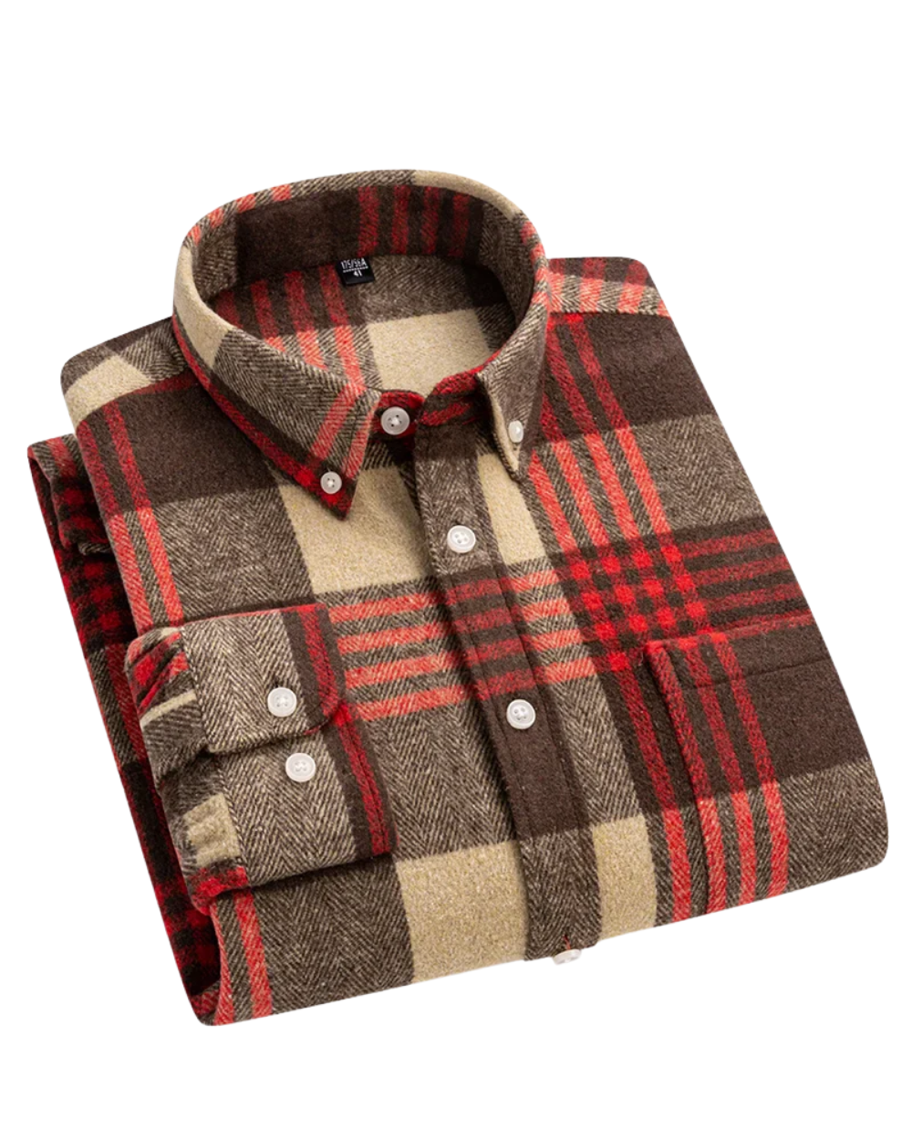 Camisa xadrez de algodão