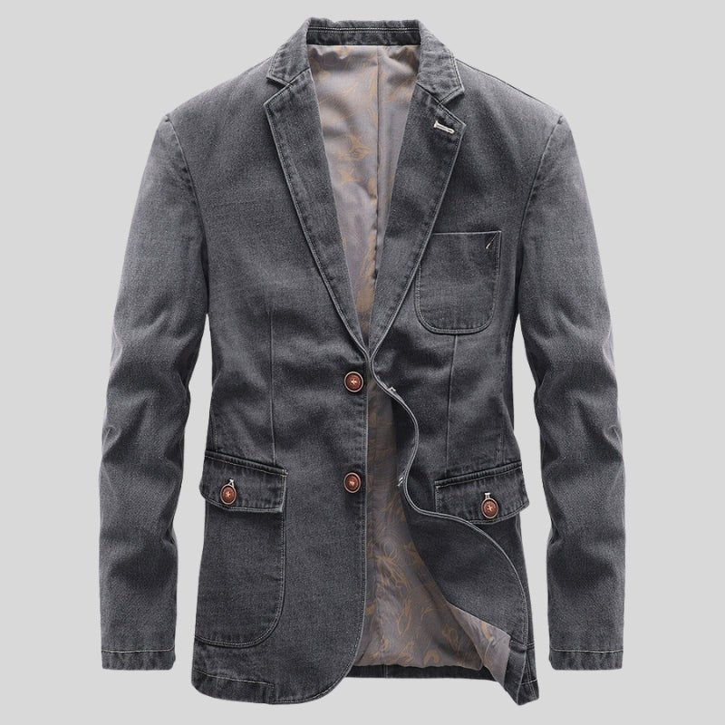 Blazer de algodão chique