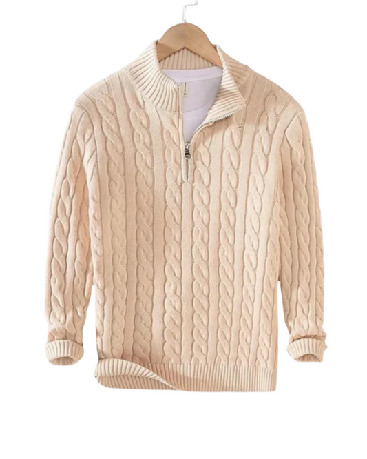 Camisola Pietro com meio fecho