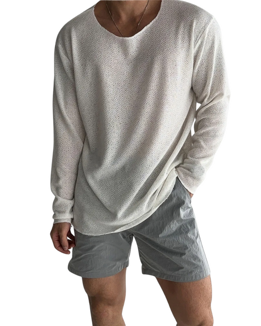 T-shirt de malha casual