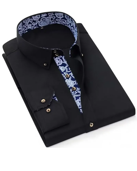 Camisa clássica de algodão