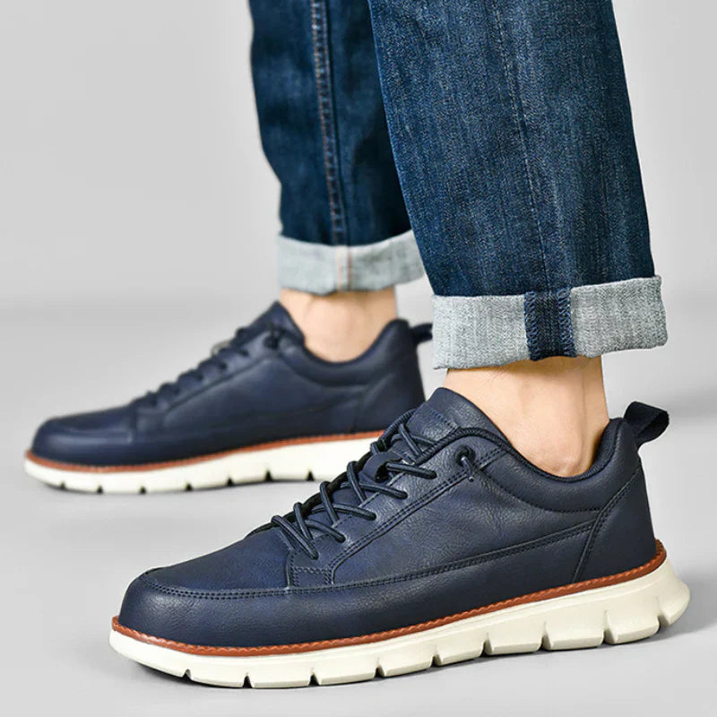 Sapatos de couro para homem