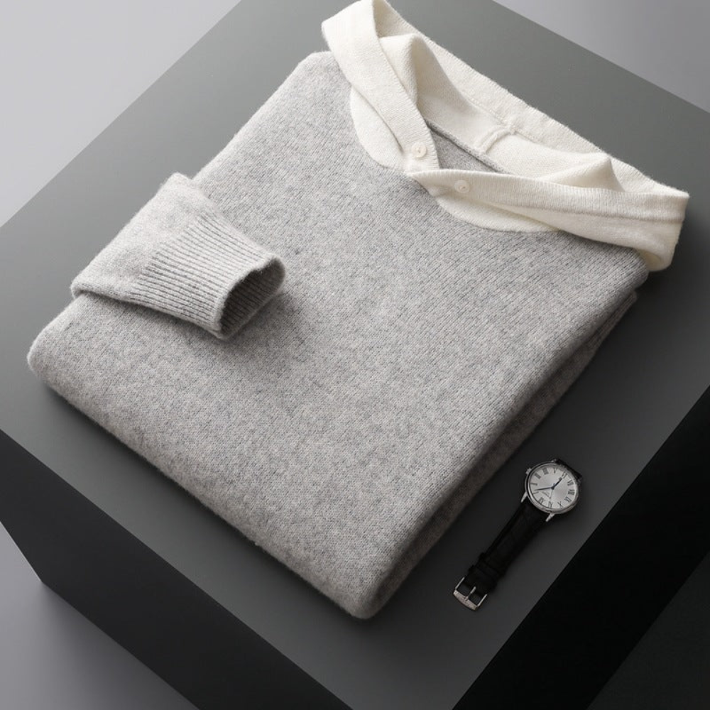 Casaco com capuz Nova Merino Wool