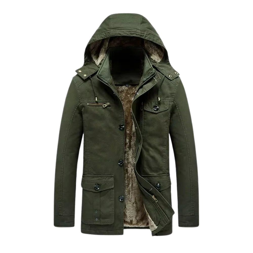 Casaco de inverno Acolchoado Premium Elegante