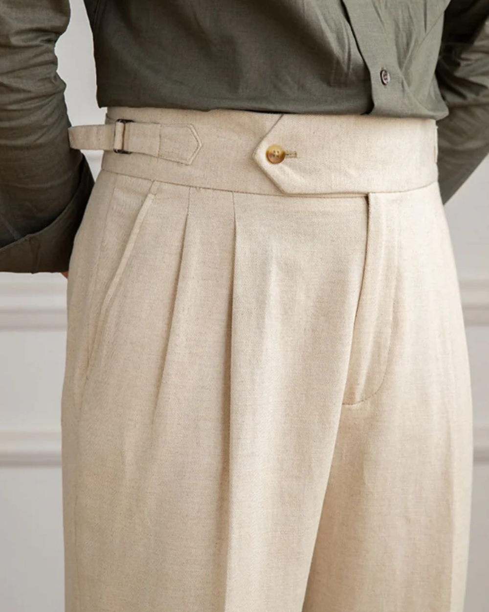 Pantalona de linho Bali