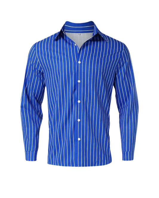 Camisa às riscas