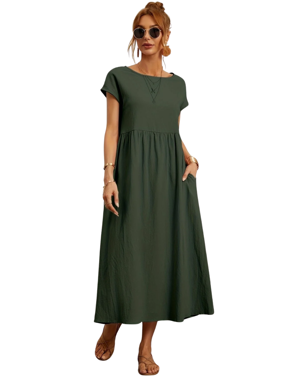 Vestido de mulher elegante