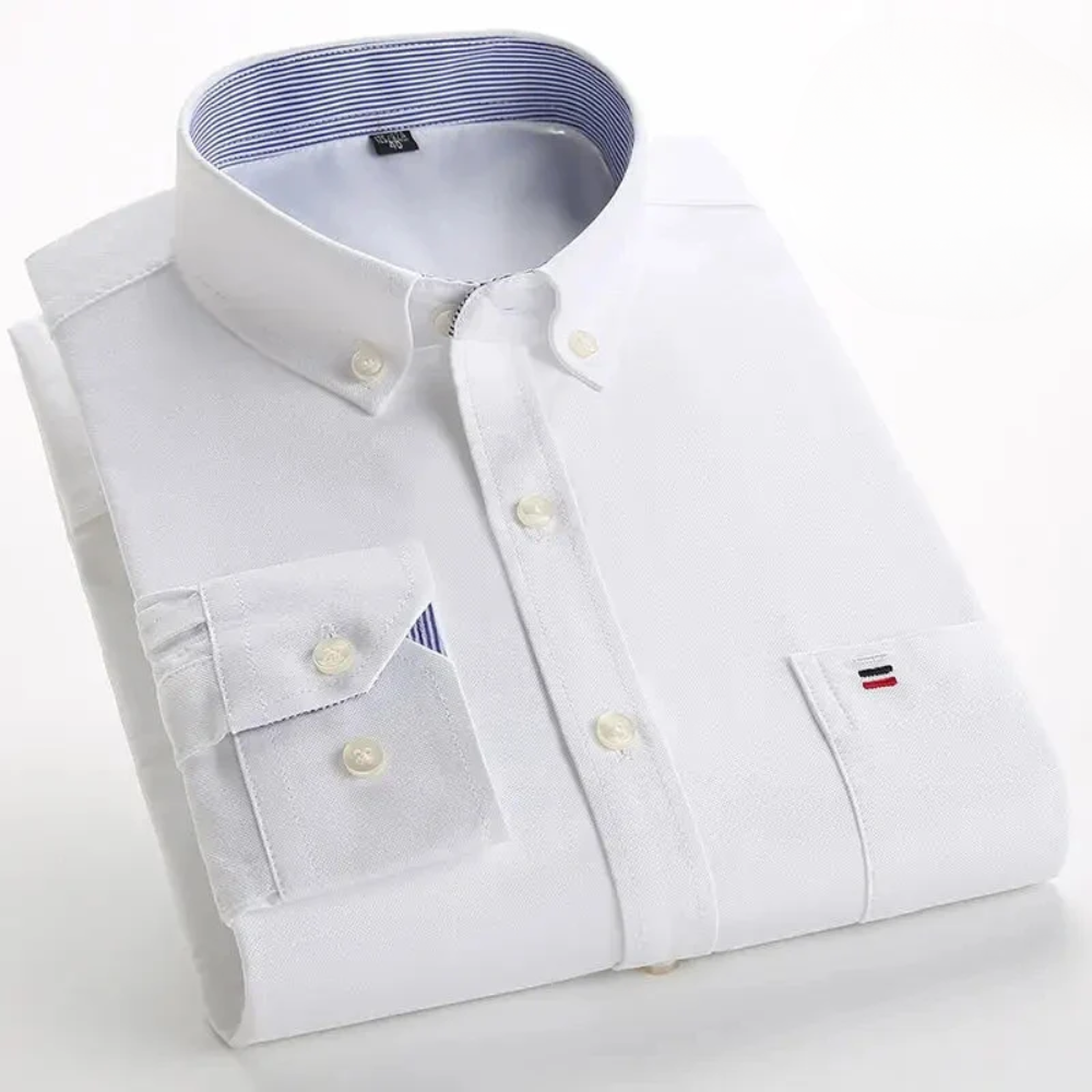 Camisa casual de algodão