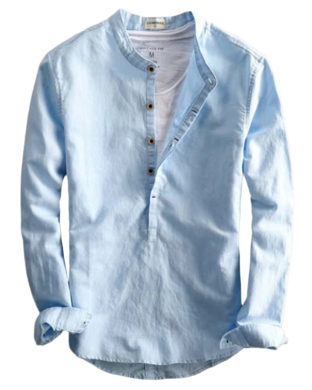 Camisa de linho premium