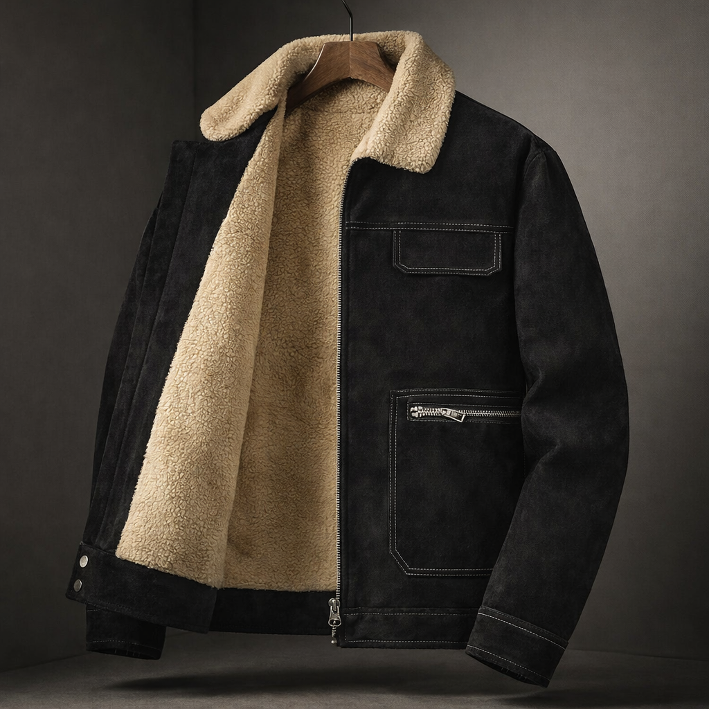 Casaco de lã elegante