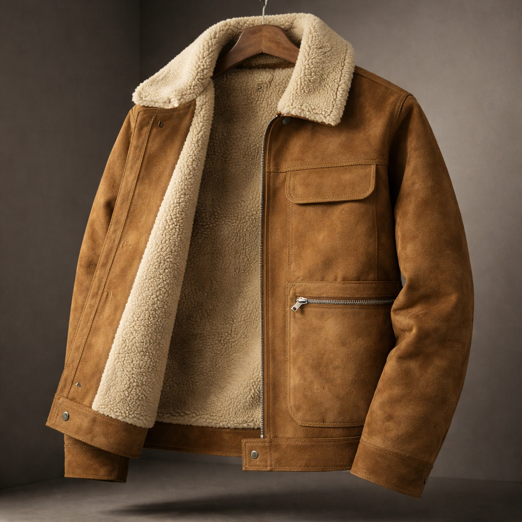 Casaco de lã elegante