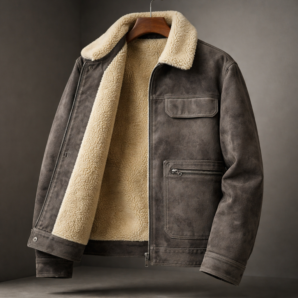 Casaco de lã elegante