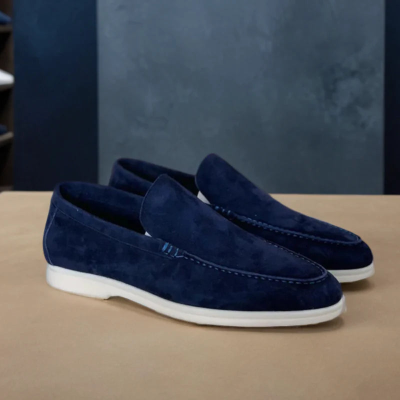 Mocassins de camurça premium