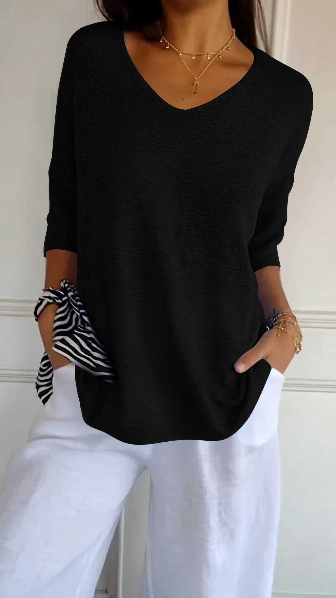 Top feminino elegante
