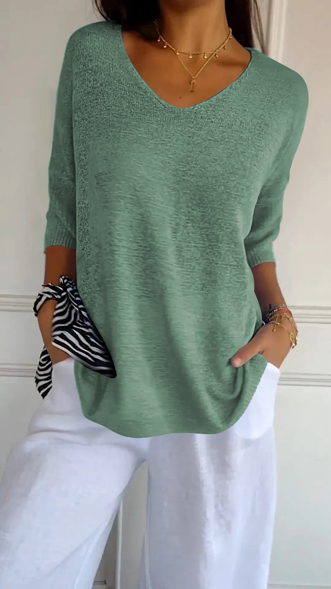 Top feminino elegante