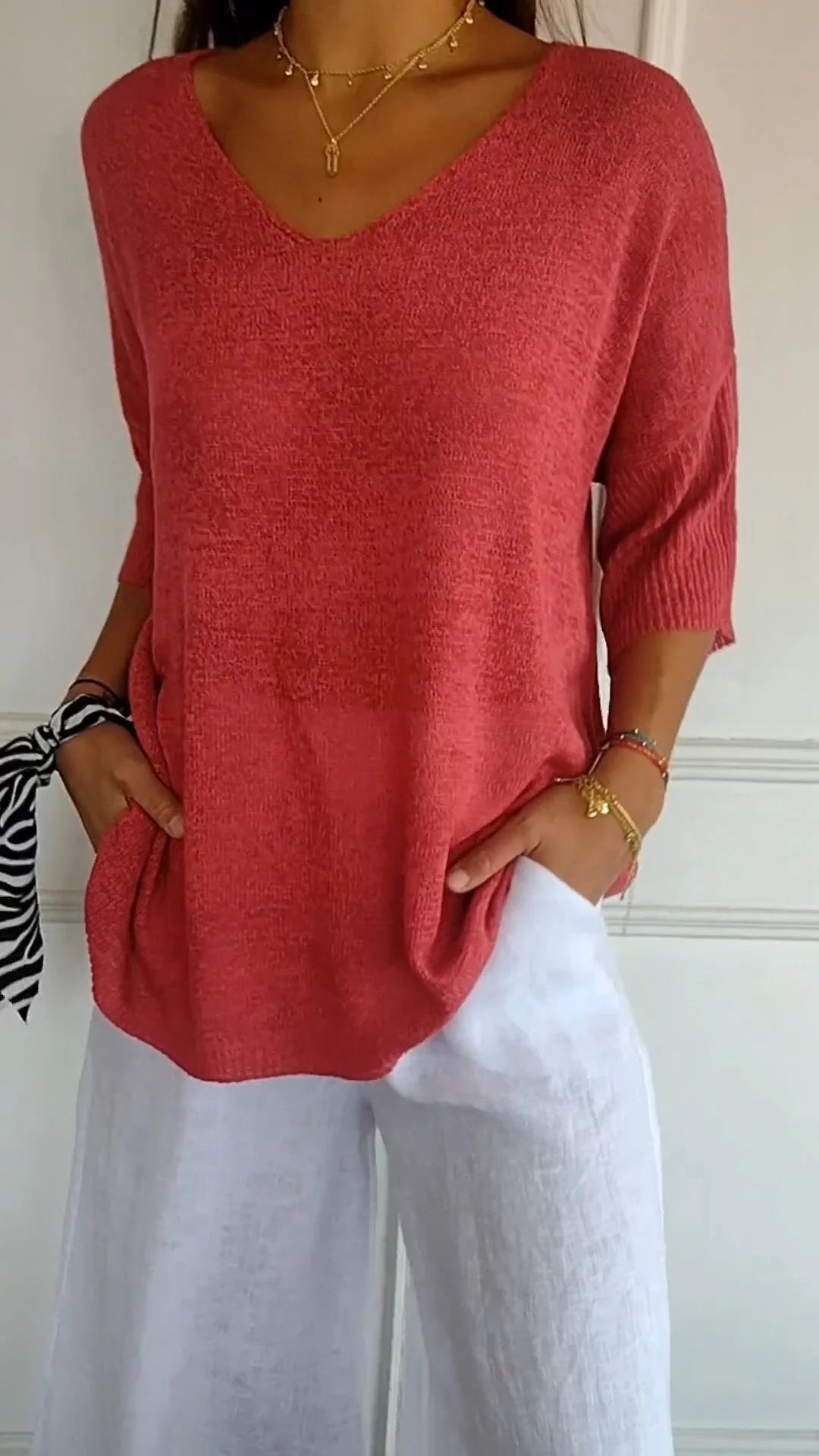 Top feminino elegante