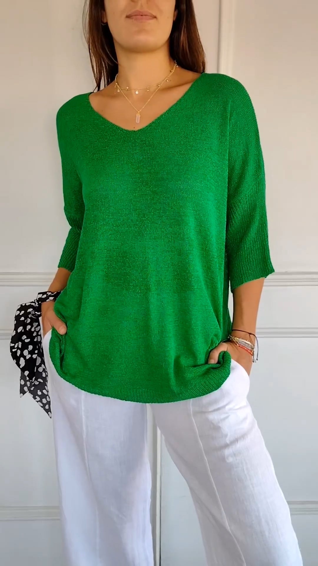 Top feminino elegante