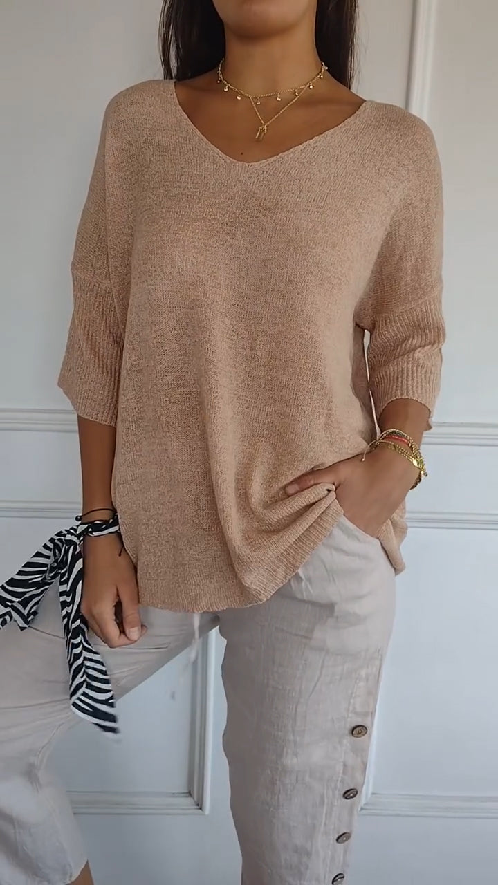 Top feminino elegante