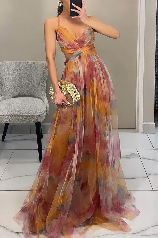 Vestido comprido elegante