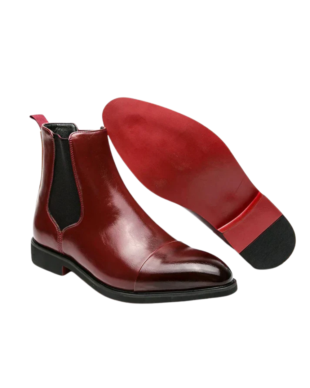 Botas Chelsea em pele Premium
