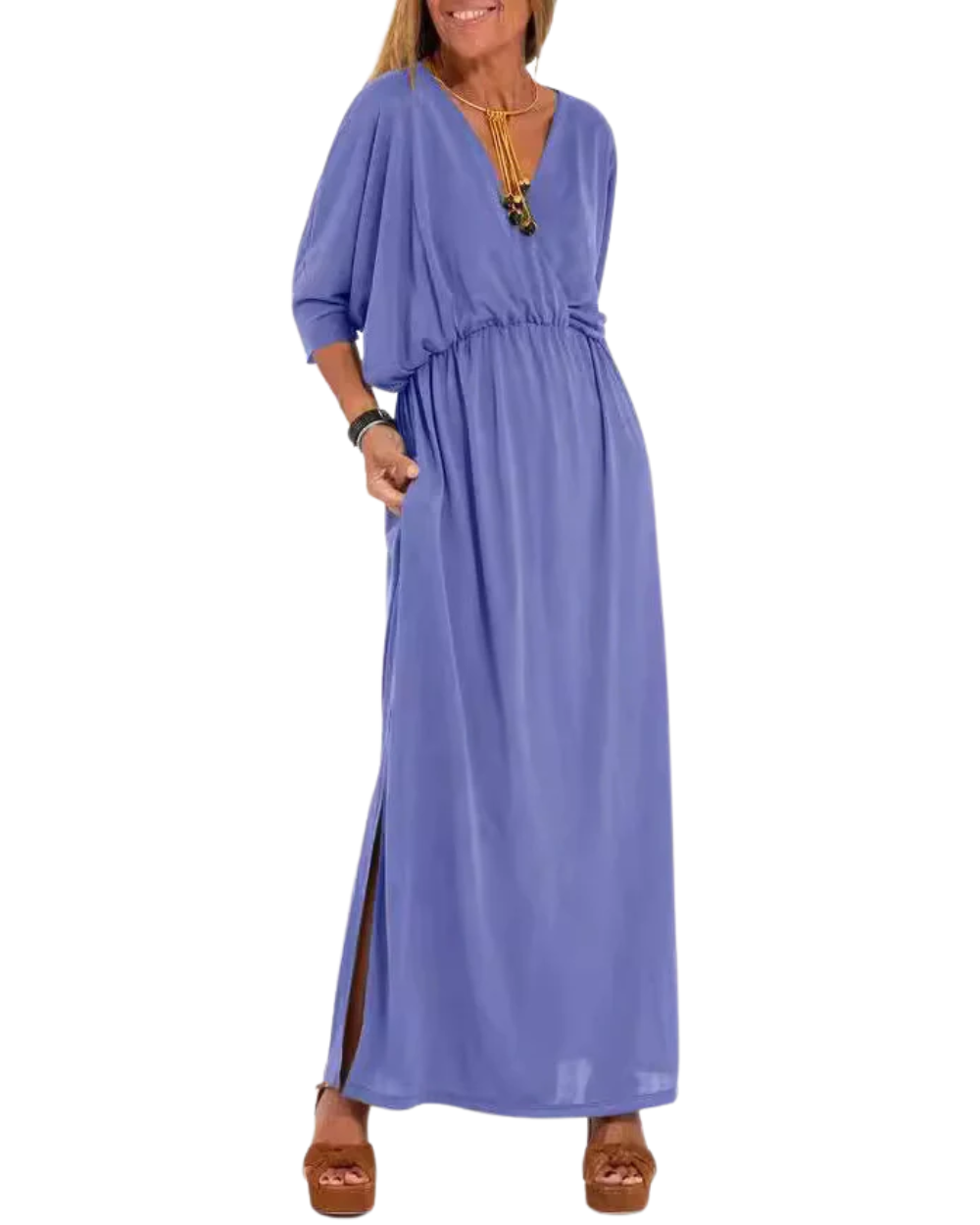 Vestido de primavera elegante