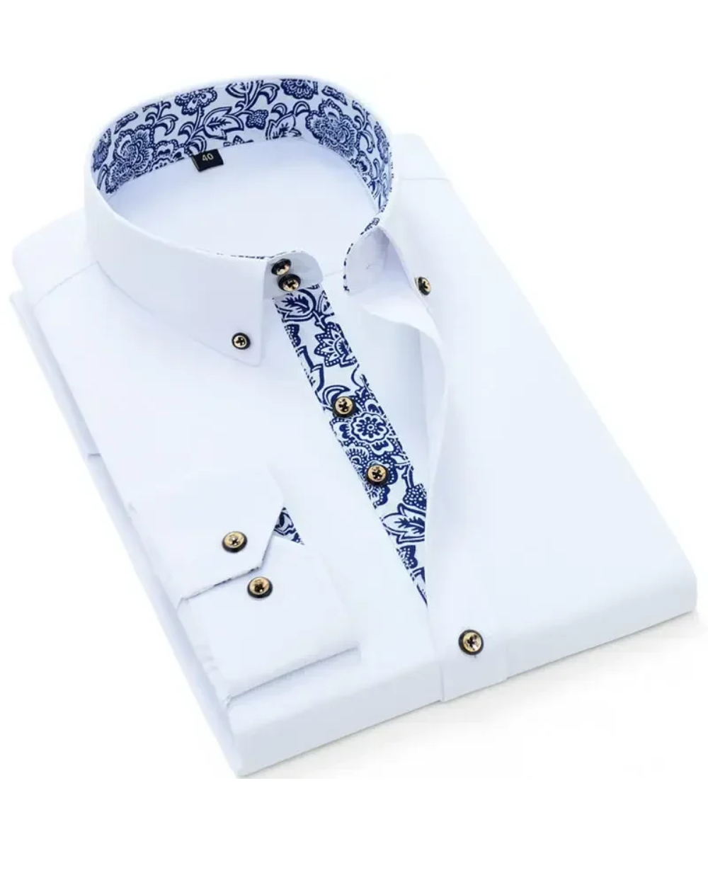 Camisa clássica de algodão